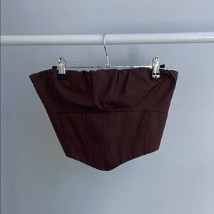 Urban Planet Brown Crop Top